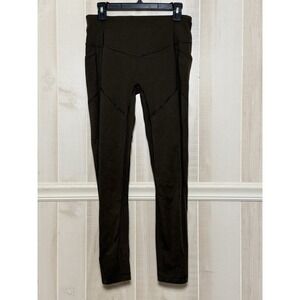 Lululemon All The Right Places Pant Women 10 Green High Rise Pocket Yoga Running